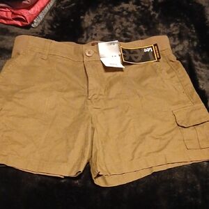 Lee Women's Khaki Utility Cargo Shorts